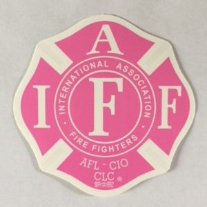 IAFF Decal Pink